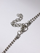 Бусы «Жемчужный мир» тонкие нити, цвет белый в серебре, длина 54 см - Фото 5