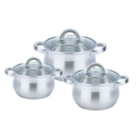 Набор посуды Bekker Premium Bella, 6 предметов: 2.1 л, 2.9 л, 3.9 л