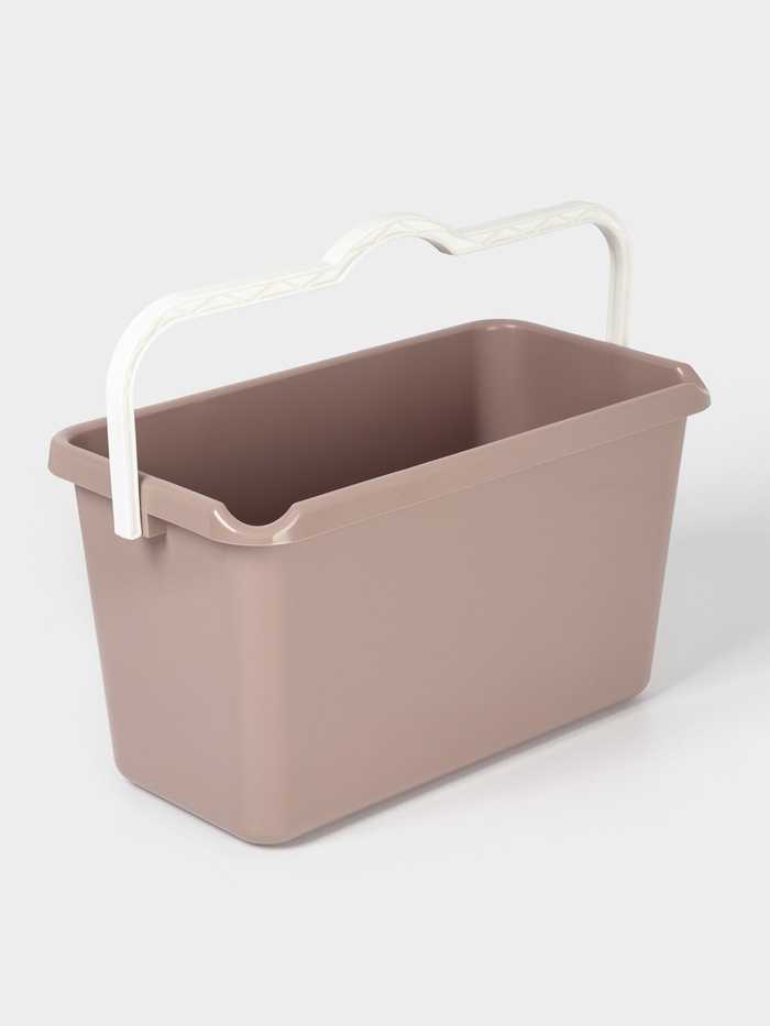 Ведро для уборки «Объём», 14 л, пластик, МИКС - Фото 1