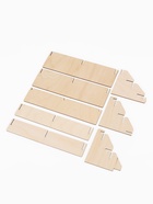 Подставка под открытки 4 ячейки по 10.8 см, 23.5×10.5×12.5 см, толщина 3 мм, бежевая - Фото 7