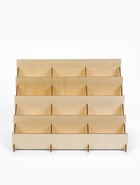 Подставка под открытки 12 ячеек по 10.8 см, 34.5×23×25 см, толщина 3 мм, бежевая - фото 59325329