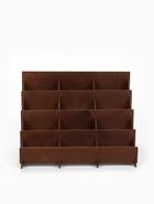 Подставка под открытки 12 ячеек, 34.5×23×25 см, толщина 3 мм, коричневый - Фото 5