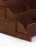 Подставка под открытки 12 ячеек, 34.5×23×25 см, толщина 3 мм, коричневый - Фото 7