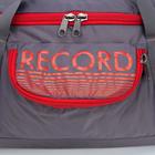 Сумка дорожная на молнии, 3 наружных кармана, длинный ремень, цвет серый - фото 23822430