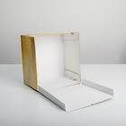 Коробка кондитерская, упаковка, «Флюид» 30 х 30 х 19 см - фото 24010625