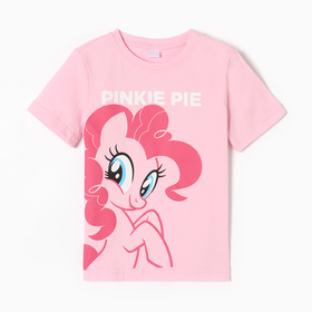 Футболка детская "Pinkie Pie", Мой маленький пони, рост 110-116, розовый 6243457