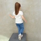 Футболка для девочки KAFTAN «Пони», белая, размер 28 (86-92 см) - Фото 11