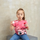 Футболка для девочки KAFTAN «Пони», розовая, рост 122-128 см - Фото 12