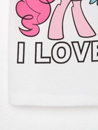 Футболка для девочки KAFTAN: I Love you, белая, размер 34 (122-128 см) 6243478