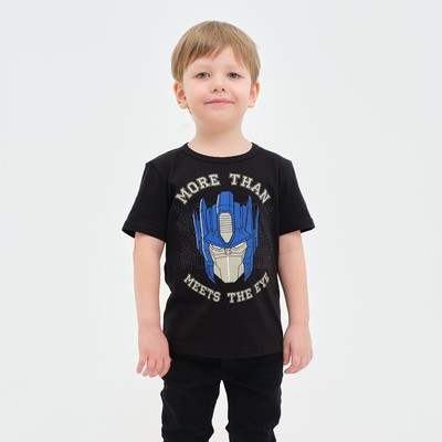 Футболка детская "Autobot", Трансформеры , рост 98-104, чёрный