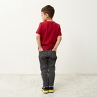 Футболка детская Transformers, рост 122-128 см, малиновая - фото 35238963