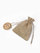 Мешочек подарочный «Для тебя», лён, 10×12 см, бежевый - Фото 3