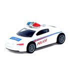 Машина металлическая «Полиция», масштаб 1:50, инерция, МИКС, в пакете - фото 321530213