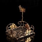 УЦЕНКА Подставка для салфеток декоративная «Виноград», 19×7 см, цвет золотой - Фото 2