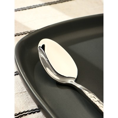 Ложка барная из нержавеющей стали Magistro «Олин», длина 21 см, серебристая