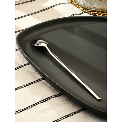 Ложка барная из нержавеющей стали Magistro «Олин», длина 21 см, серебристая