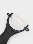 Набор кухонных принадлежностей «Гипноз», 6 предметов: ножи 5 шт., овощечистка, чёрный - Фото 4