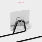 Держатель для бумажных полотенец Доляна, 4×28×6 см, чёрный - Фото 3