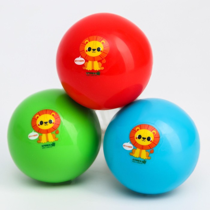 Мячик для ванны с пищалкой «Мои друзья», виды МИКС 49499