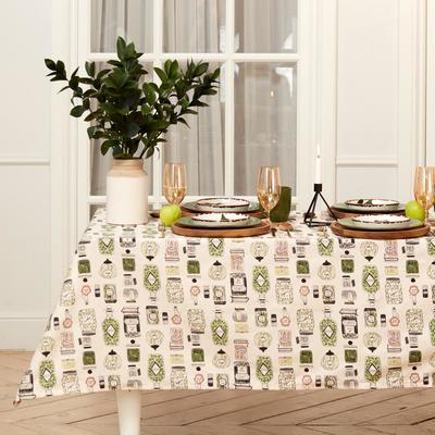 Скатерть «Этель» Kitchenware 149×250 см, 100% хлопок, саржа 190 г/м²