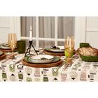 Скатерть «Этель» Kitchenware 149×250 см, 100% хлопок, саржа 190 г/м² - Фото 3