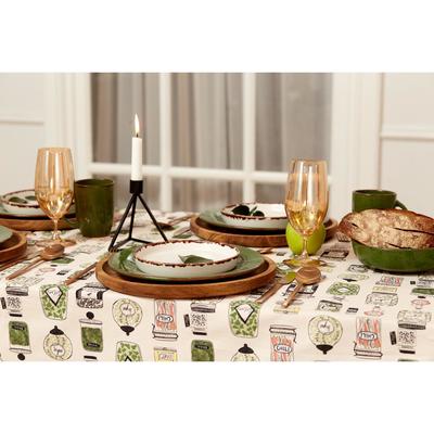 Скатерть «Этель» Kitchenware 149×250 см, 100% хлопок, саржа 190 г/м²