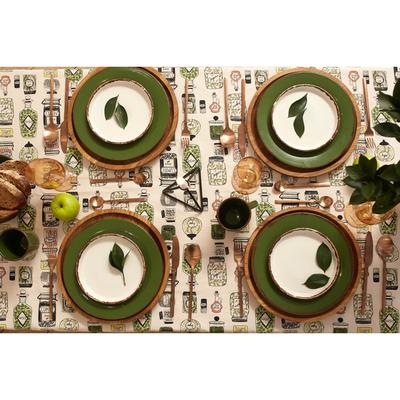 Скатерть «Этель» Kitchenware 149×250 см, 100% хлопок, саржа 190 г/м²