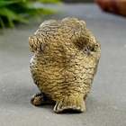 Фигурка гипс «Сова с книгами», малая состаренное золото, 5×5×5 см  (артикул 6758160)  большой выбор товаров оптом и в розницу по низким ценам с доставкой