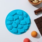 Форма для мармелада Доляна «Сладости», силикон, d=12 см, 16 ячеек, розовая - Фото 3