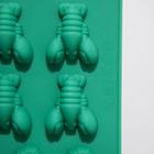 Форма для мармелада Доляна «Морской мир», силикон, 22×14×1 см, 14 ячеек, цвет МИКС - фото 4322769