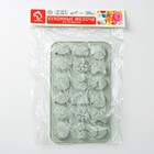 Форма для конфет и шоколада Доляна «Сочно», силикон, 21×12.5×1 см, 18 ячеек, цвет МИКС - Фото 7