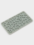 Форма для мармелада Доляна «Ферма», силикон, 23×12.5×1 см, 53 ячейки, серая - Фото 3