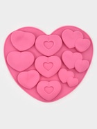 Форма для шоколада «Лямур», силикон, 20.5×19×2 см, 9 ячеек, МИКС - Фото 3