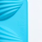 Форма для льда Доляна «Ракушки», 14,5×12,5×2 см, 4 ячейки (6×4,8 см), цвет МИКС - Фото 5
