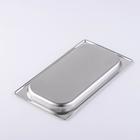 Гастроёмкость GN 1/3 Hanna Knövell, 20 мм, 32.7×17.6×2 см, толщина 0.6 мм, нержавеющая сталь - Фото 3