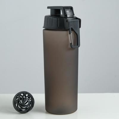 Шейкер спортивный для коктейлей и воды, 800 мл, 23.5×7.7 см