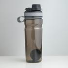 Шейкер спортивный для коктейлей и воды, 800 мл, 25×8 см - Фото 1