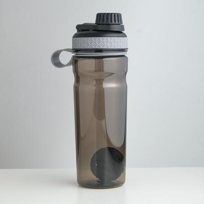Шейкер спортивный для коктейлей и воды, 800 мл, 25×8 см