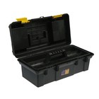 Ящик для инструмента ТУНДРА, 19", 490 х 245 х 215 мм, пластиковый, лоток, два органайзера - Фото 14