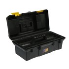 Ящик для инструмента ТУНДРА, 19", 490 х 245 х 215 мм, пластиковый, лоток, два органайзера - Фото 4