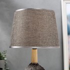 Лампа настольная 16388/1 E14 40Вт серебро 22х22х37 см RISALUX - фото 21235218