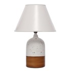 Лампа настольная 16394/1 E14 40Вт белый 22х22х37 см RISALUX - фото 21235227