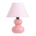 Лампа настольная 16401/1PK E14 40Вт розовый 17х17х24 см RISALUX - Фото 9