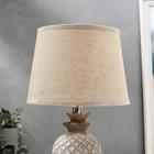 Лампа настольная 16307/1 E14 40Вт серый 22х22х37 см RISALUX - фото 21235253