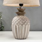 Лампа настольная 16307/1 E14 40Вт серый 22х22х37 см RISALUX - фото 21235254