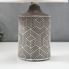 Лампа настольная 48475/1GR E14 40 Вт серый 20×20×31.5 см RISALUX - Фото 8