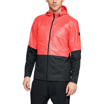 Ветровка мужская, Under Armour Hybrid Wind Full Zip Hooded Jkt, размер 46-48 (1306456-986)