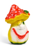 Садовая фигура из гипса «Мухомор с лягушкой», 32×15×15 см - Фото 5