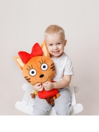 Мягкая игрушка - подушка «Карамелька», 44 см, Три кота - Фото 5