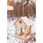 Кормушка для птиц «Изба бревенчатая», 14 × 13,5 × 23 см - Фото 8